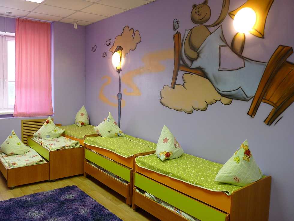 Спальни В Детском Саду Фото