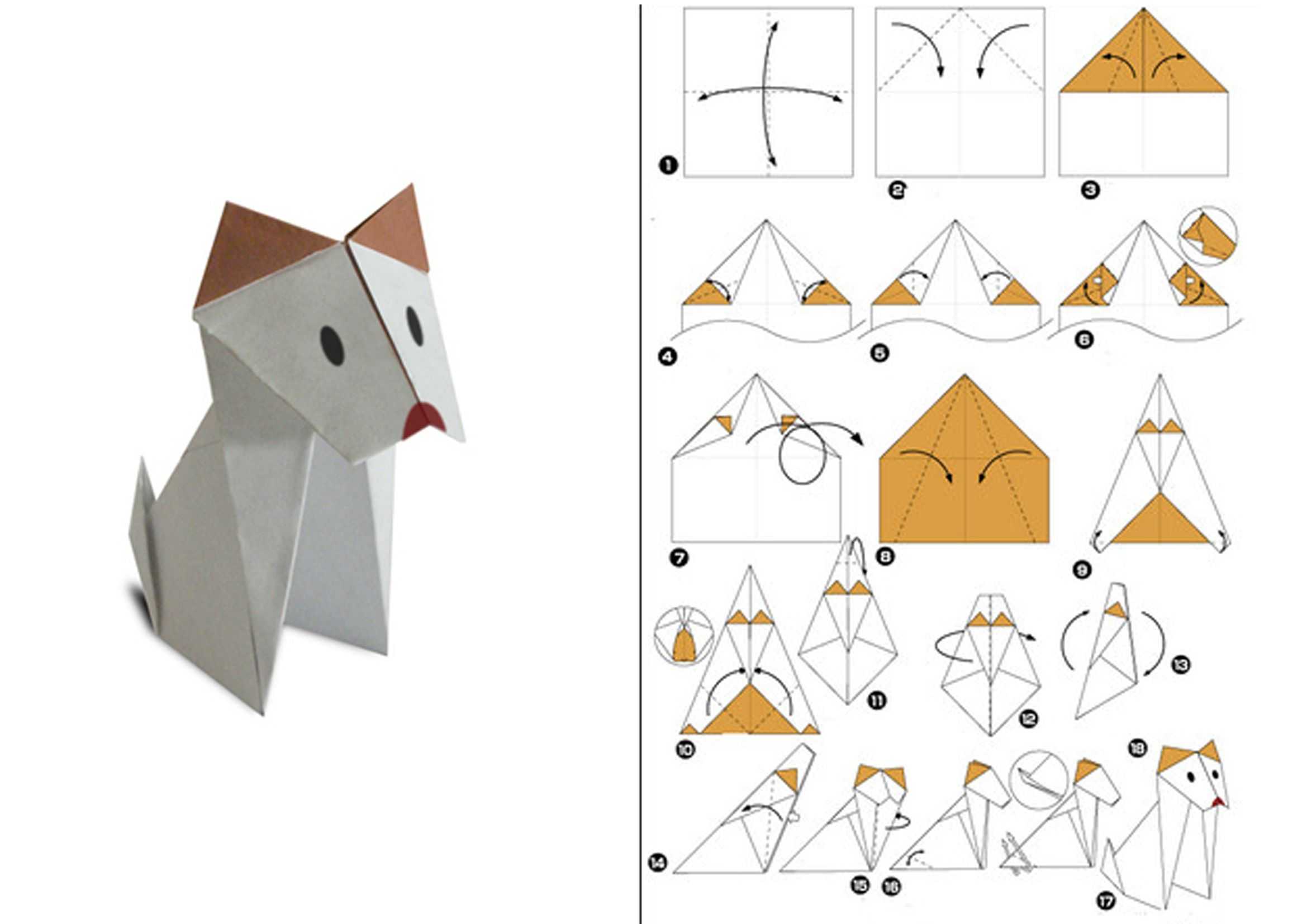 Оригами из бумаги для детей — топ лучших поделок своими руками