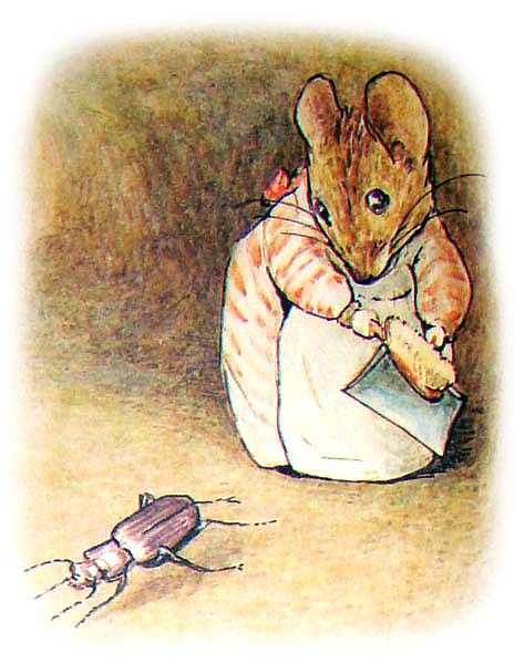 Сказка о миссис Мышке-Малютке - Поттер Б Сказка про миссис Мышку-Малютку, которая была ужасной чистюлей и постоянно убиралась в своем домике