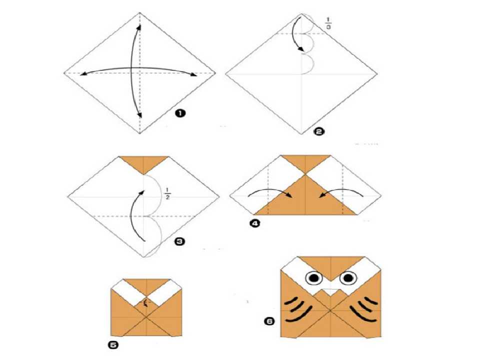 Оригами из бумаги для детей 7-8 лет, как сделать из бумаги оригами которые двигаются, оригами для начинающих легкие и простые: инструкция по созданию