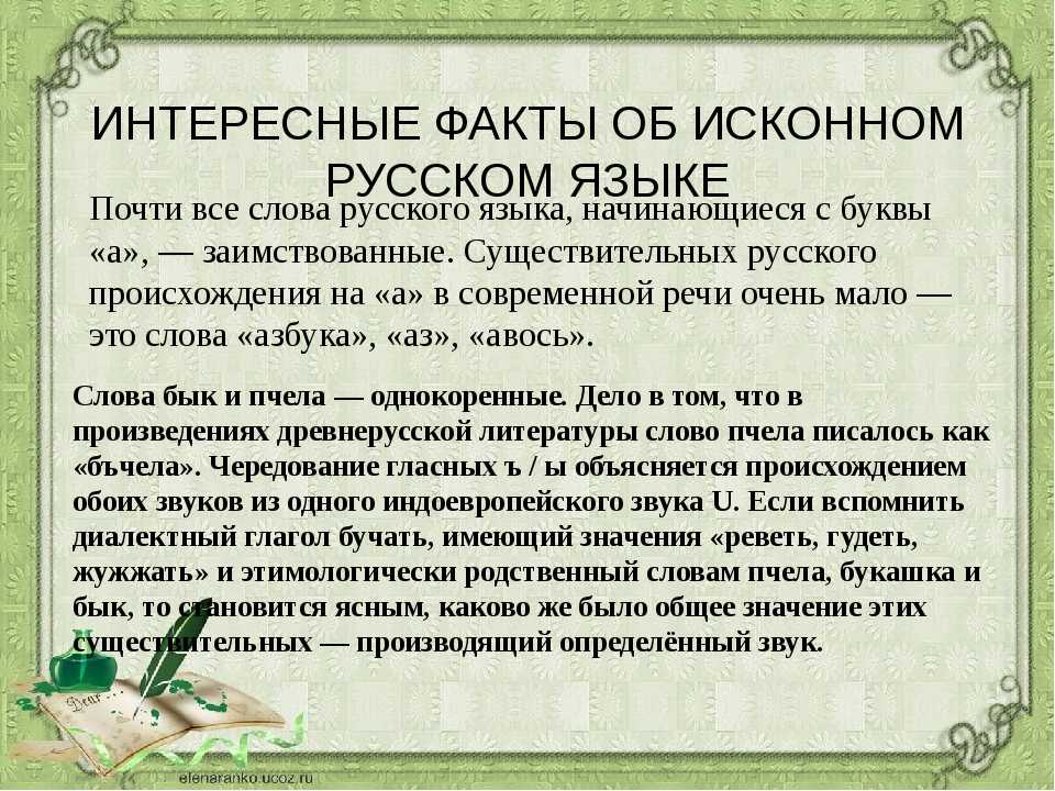 Что означает слова жило. Интересные факты о Орокском языке. Факты о русском языке. Интересное о русском языке. Занимательные факты о русском языке.