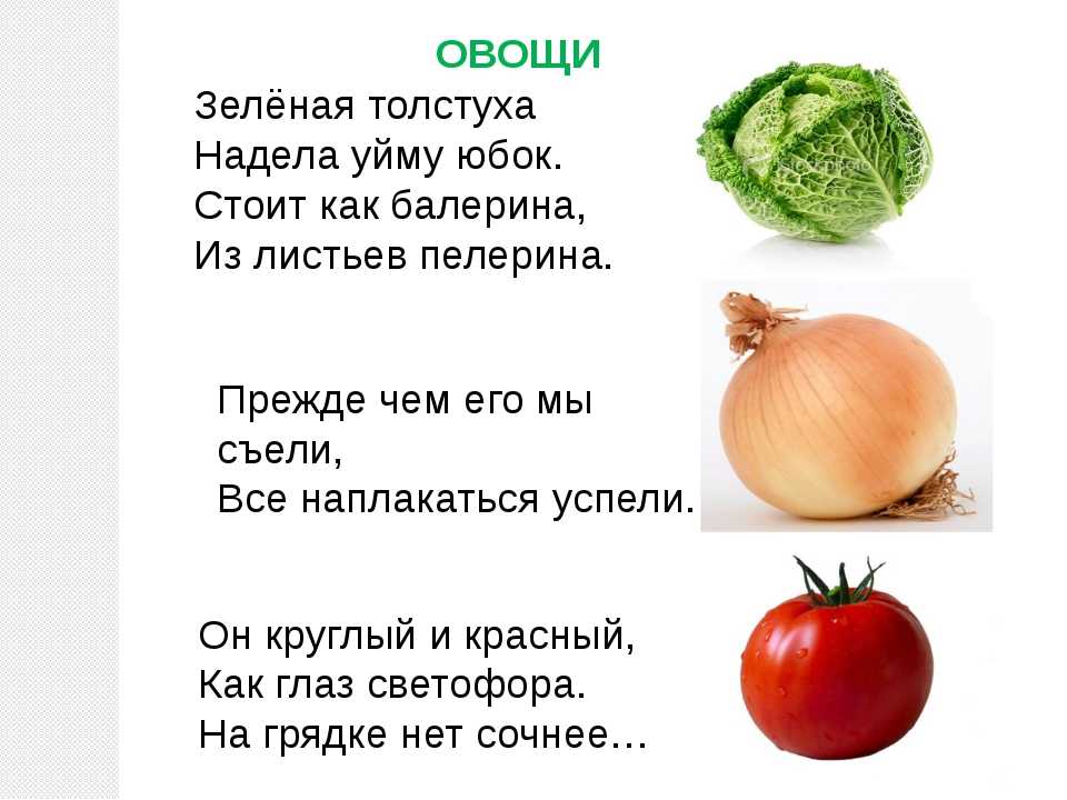 100 загадок про овощи для детей и взрослых с ответами