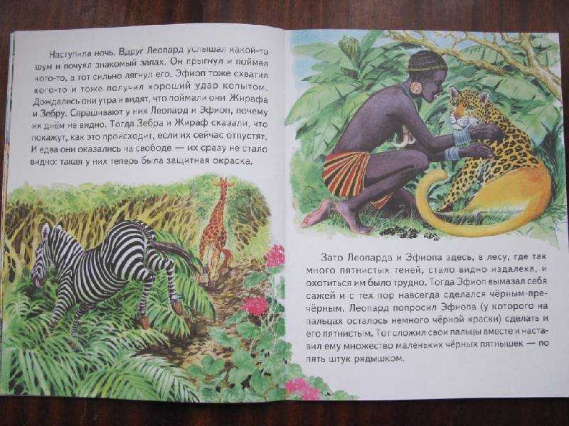 Как леопард стал пятнистым - Редьярд Киплинг Маленькие сказки Читать онлайн на сайте Мишкины книжки Сказки для детей 7-8-9-10 лет