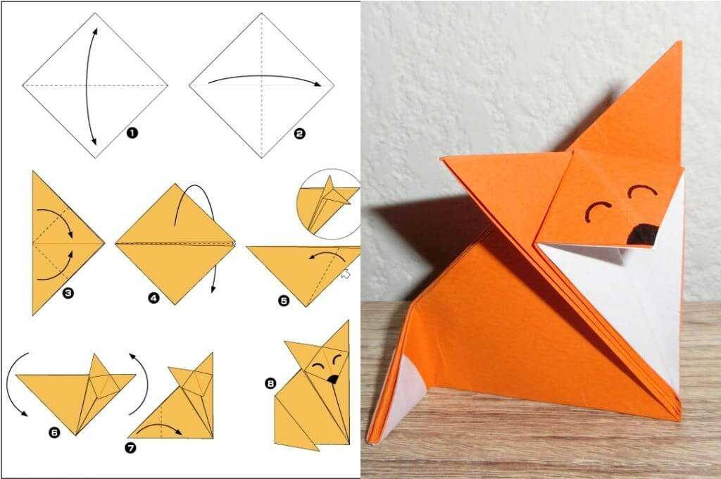 Оригами для детей: 12 простых схем оригами из бумаги для детей - я happy мама
