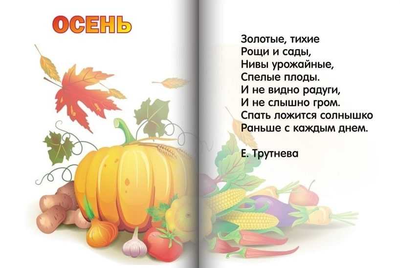Стихи про осень для детей 4 класса (легкие, красивые, на конкурс)
