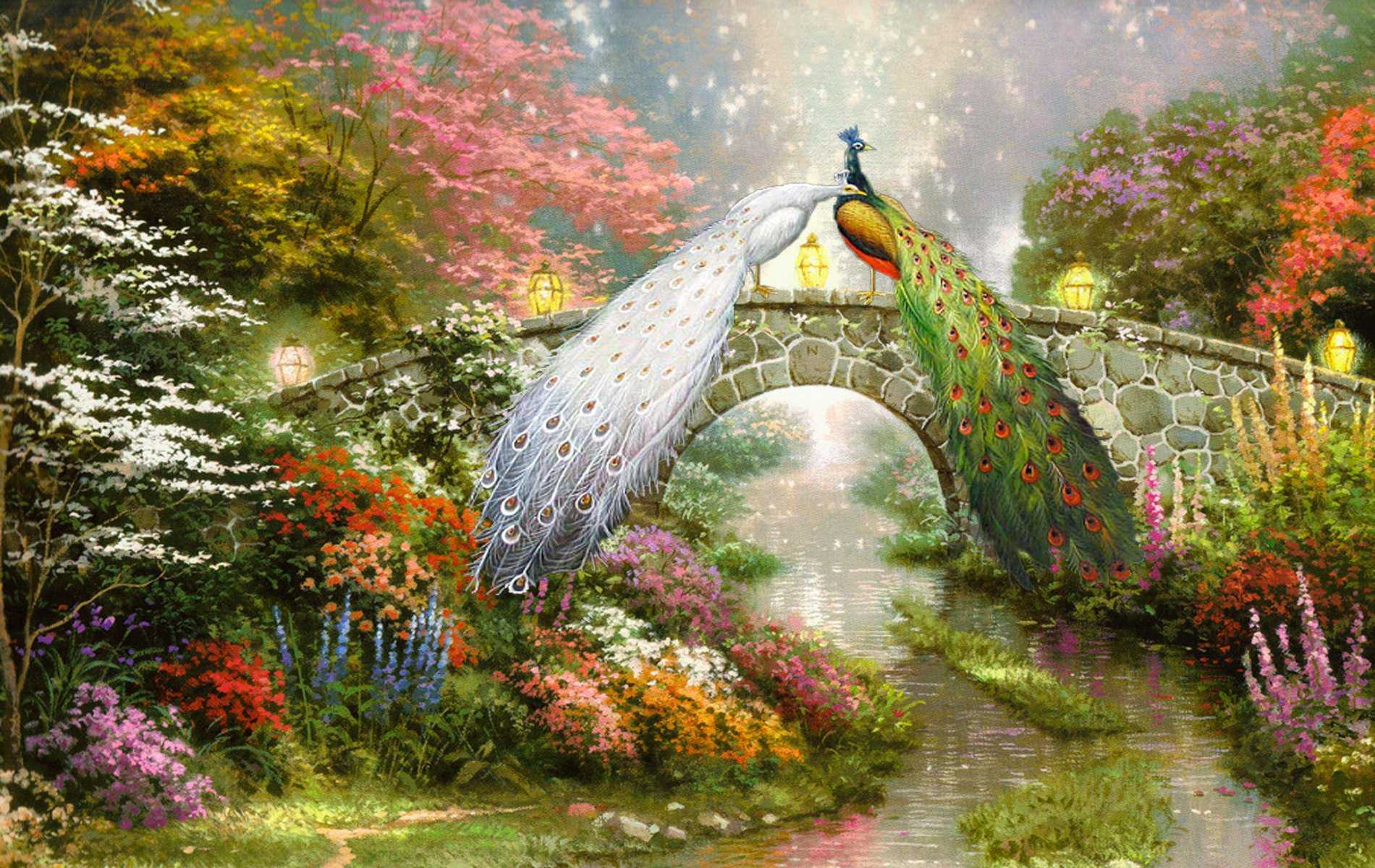Волшебный сад песня слушать. Эдемский сказочный сад. Равель Волшебный сад. Райские кущи садов картина.