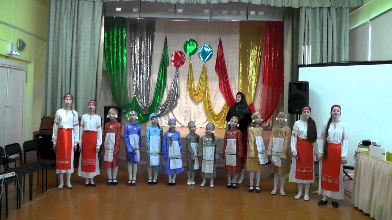 Русские народные песни – было у матушки 12 дочерей