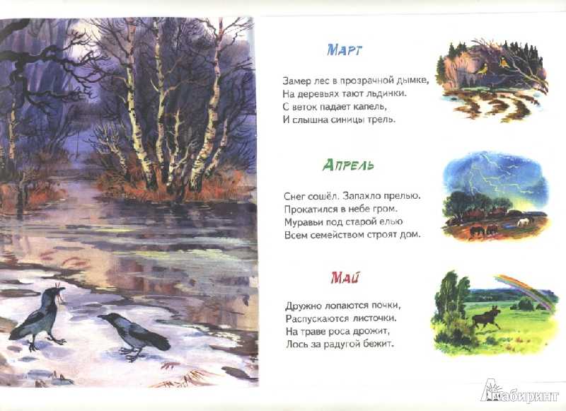 Стихотворение о весне для 4-5 лет - детский час